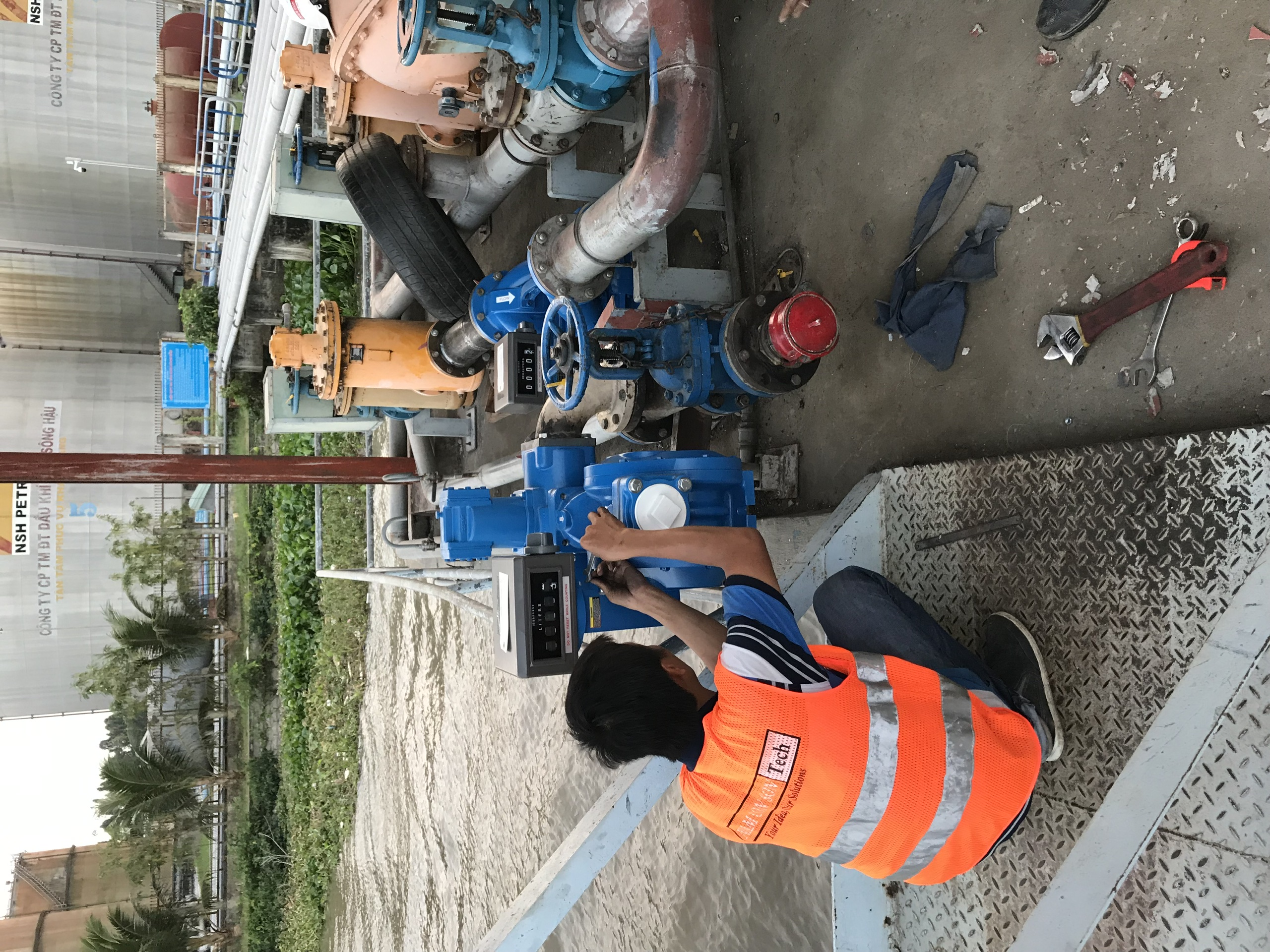 Đồng hồ đo lưu lượng xăng dầu