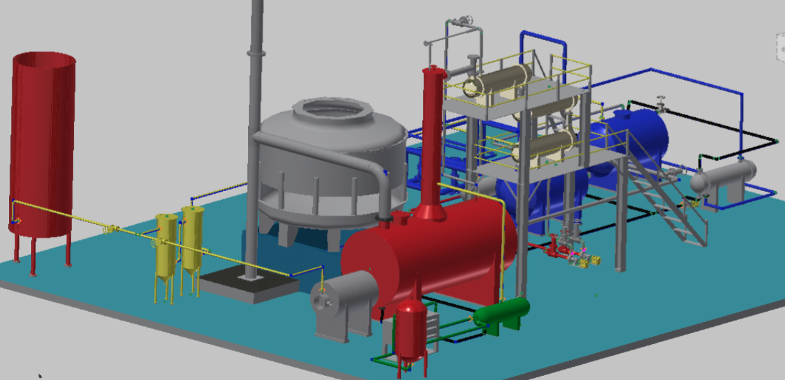 Hệ thống chưng cất condensate, xăng dầu