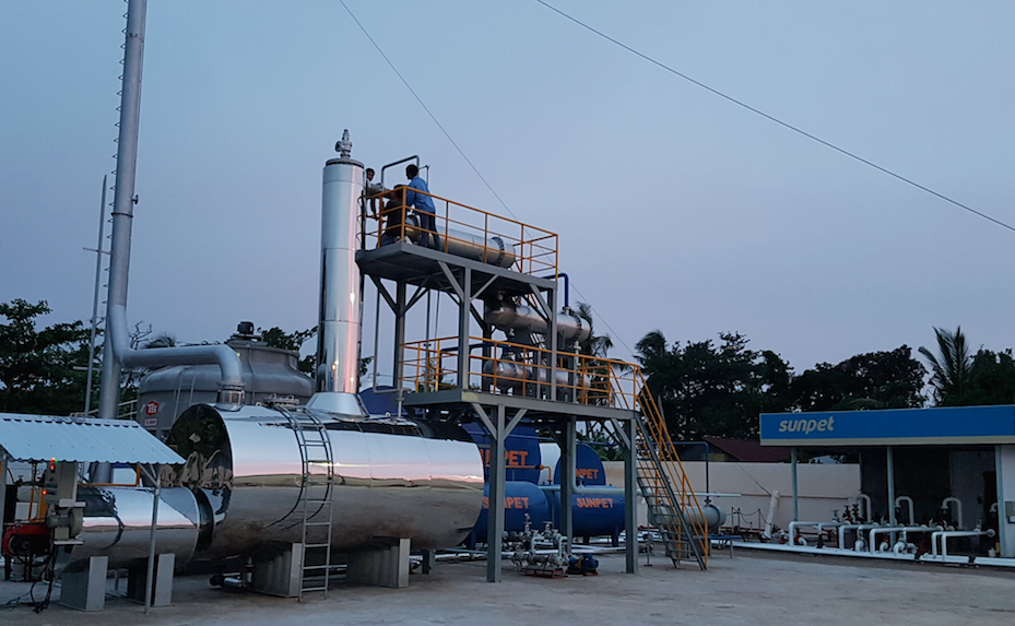 Hệ thống chưng cất condensate, xăng dầu